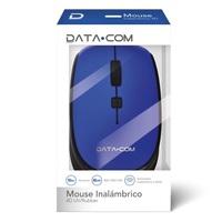 MOUSE 4D UV/RUBBER INAL. AZUL