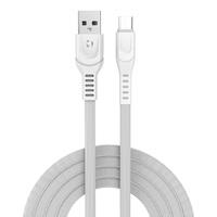 CABLE USB - MICRO USB 01.0MT 2.4A BLANCO 506312