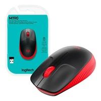 MOUSE M 190 INAL. ROJO